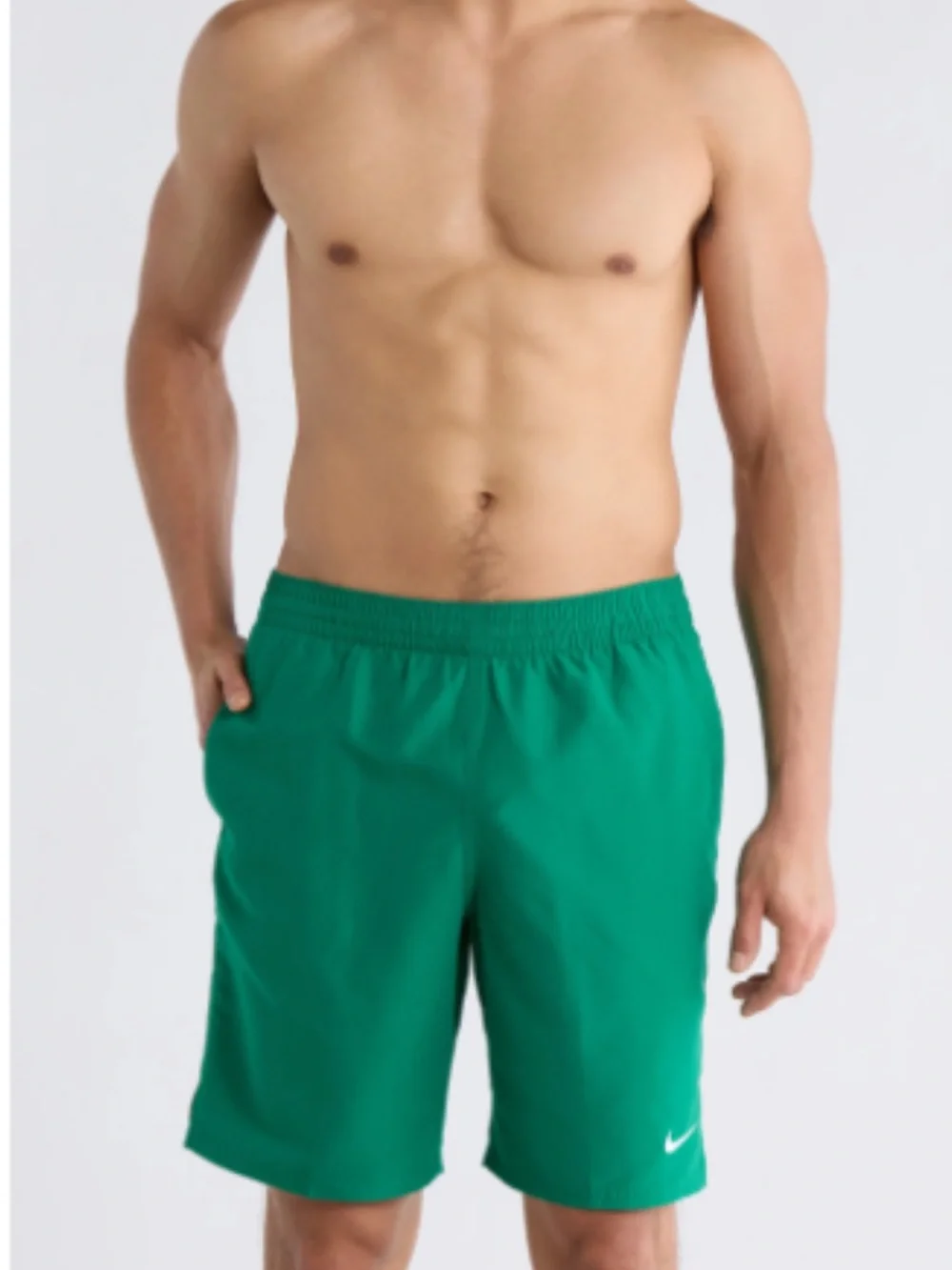 NIKE Men’s 9-Inch Volley Emerald Green Swim Shorts — Size Large *BRAND NEW